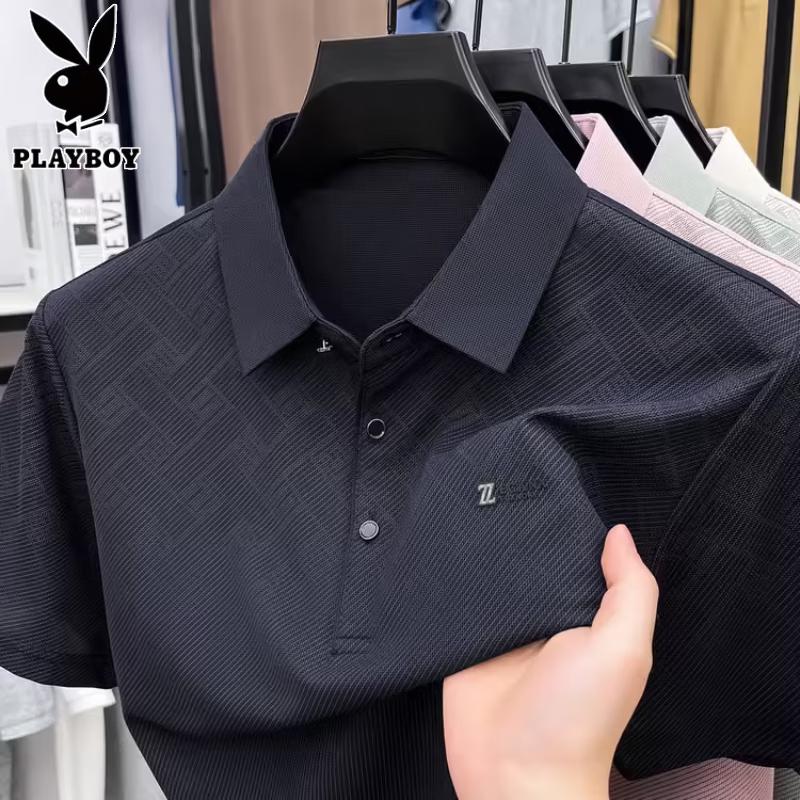 PLAYBOY Men s Seamless Breathable Short Sleeve Polo T-shirt 3XL
PLAYBOY Men s Seamless Breathable Short Sleeve Polo T-shirt 3XL
