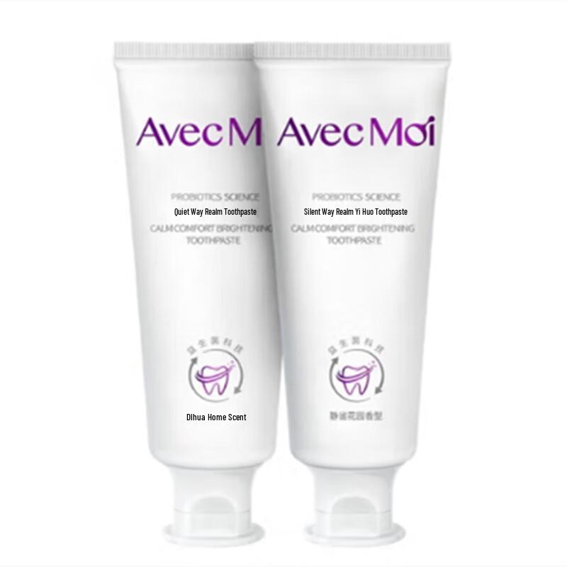 Avec Moi Whitening Floral Toothpaste (2-Pack)
Avec Moi Whitening Floral Toothpaste (2-Pack)