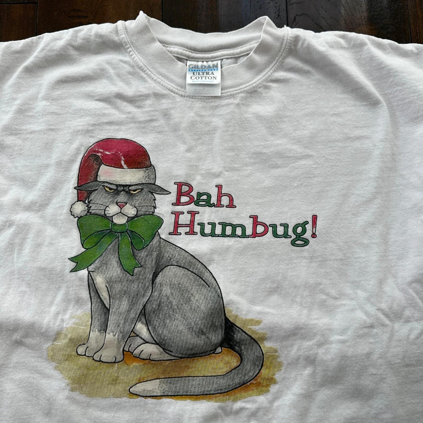 Christmas Cat Funny Vintage T Shirt Angry Peaved Not Happy Love Long Sleeve M
Christmas Cat Funny Vintage T Shirt Angry Peaved Not Happy Love Long Sleeve M