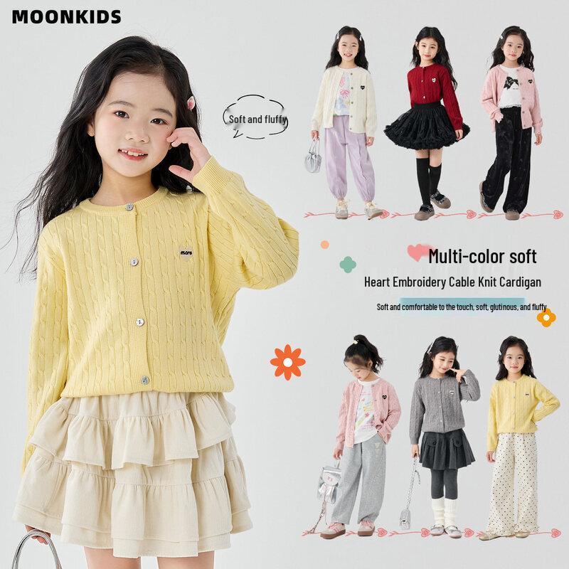 Moonkids Girls Cable Knit Cardigan 120cm
Moonkids Girls Cable Knit Cardigan 120cm