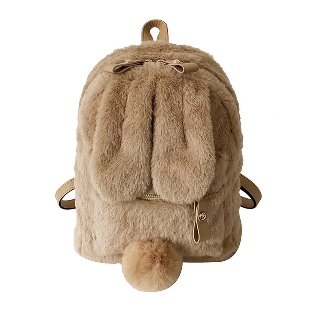 Embroidered Autumn And Winter Women s Personalized Plush Backpack, New Cute Rabbit Ears, With Name Plush Women s Gift Bag No Need Custom хакі
Embroidered Autumn And Winter Women s Personalized Plush Backpack, New Cute Rabbit Ears, With Name Plush Women s Gift Bag No Need Custom хакі