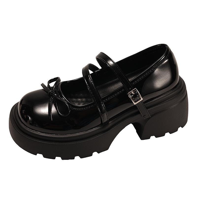 Black round head jk platform small leather shoes women s 2025 new summer retro French shallow mouth Mary Jane single shoes 40
Black round head jk platform small leather shoes women s 2025 new summer retro French shallow mouth Mary Jane single shoes 40