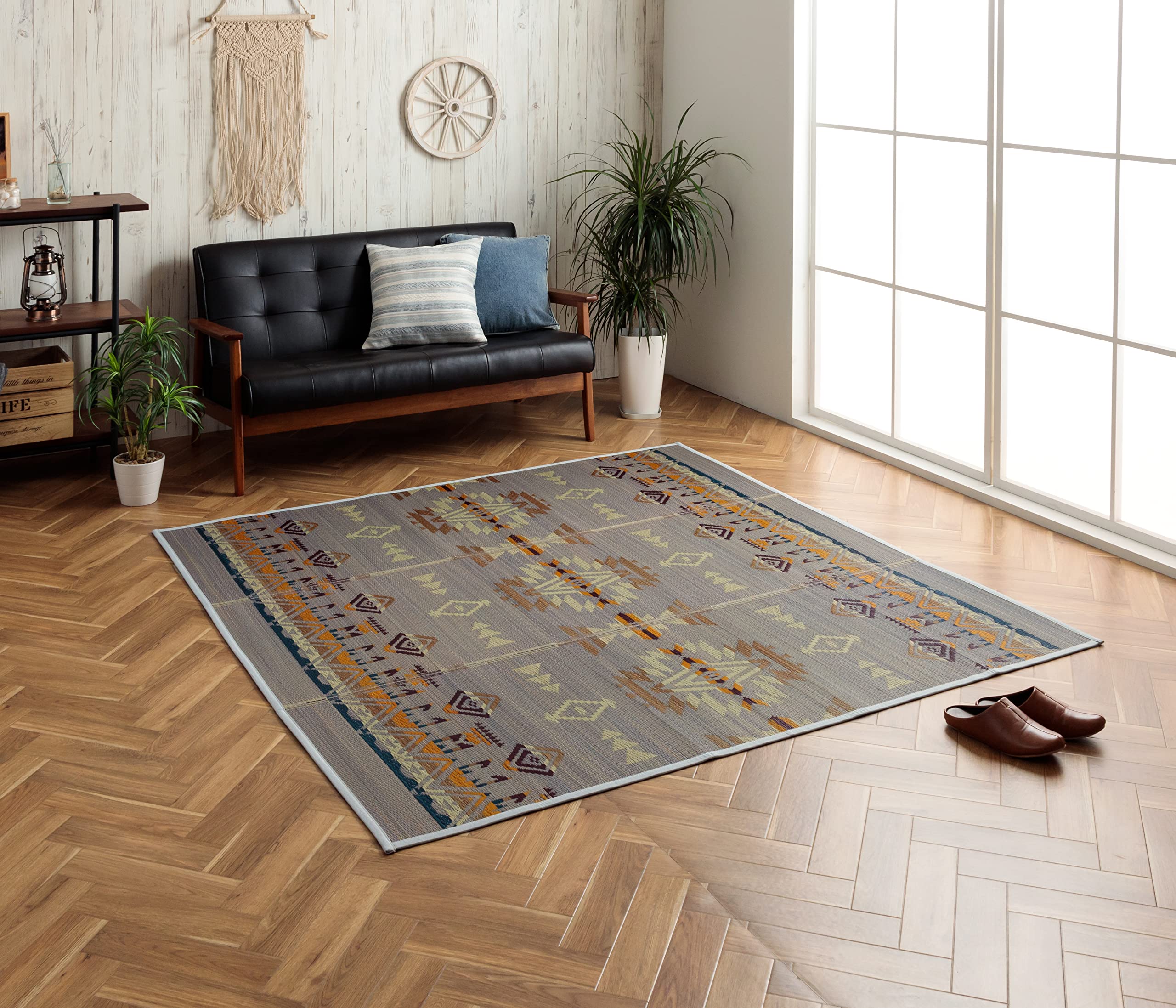 Ikehiko Corporation Ikehiko Rush Rug Carpet Rectangle Gray 120 x 180cm Humidity regulating effect Antibacterial and deodorizing effect Cushioning
Ikehiko Corporation Ikehiko Rush Rug Carpet Rectangle Gray 120 x 180cm Humidity regulating effect Antibacterial and deodorizing effect Cushioning