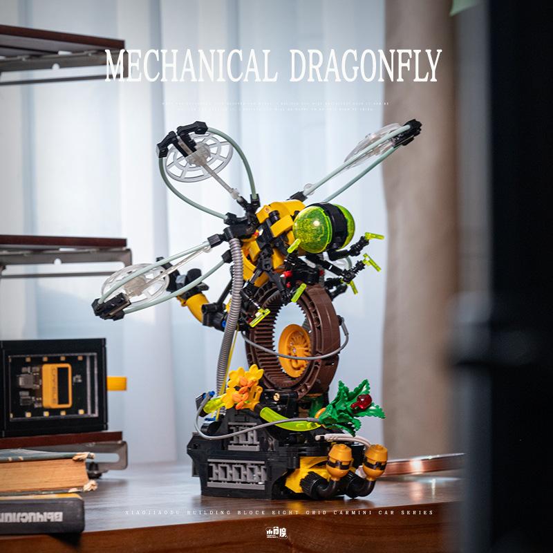 499PCS Steampunk Dragonfly Building Blocks, Punk Mechanical Model, Desktop Decor Toy Men & Women S
499PCS Steampunk Dragonfly Building Blocks, Punk Mechanical Model, Desktop Decor Toy Men & Women S
