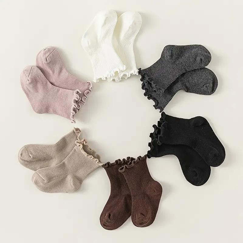 One Pair Newborn Girls Baby Socks Cotton Ruffle Kids Girl Princess Sock Soft Children Girl Mid Tube Socks Toddler Girl Stockings M(1-3Y)
One Pair Newborn Girls Baby Socks Cotton Ruffle Kids Girl Princess Sock Soft Children Girl Mid Tube Socks Toddler Girl Stockings M(1-3Y)