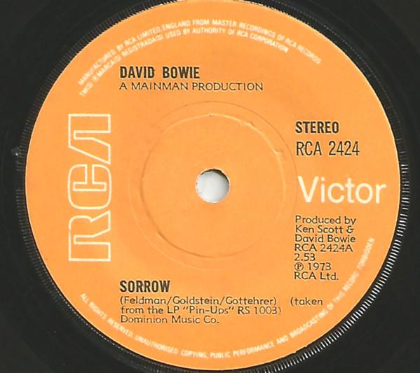 7-дюймовая пластинка ДЭВИД БОУИ - Sorrow RCA2424 RCA Victor 1973 Великобритания Рок Б/У
7-дюймовая пластинка ДЭВИД БОУИ - Sorrow RCA2424 RCA Victor 1973 Великобритания Рок Б/У