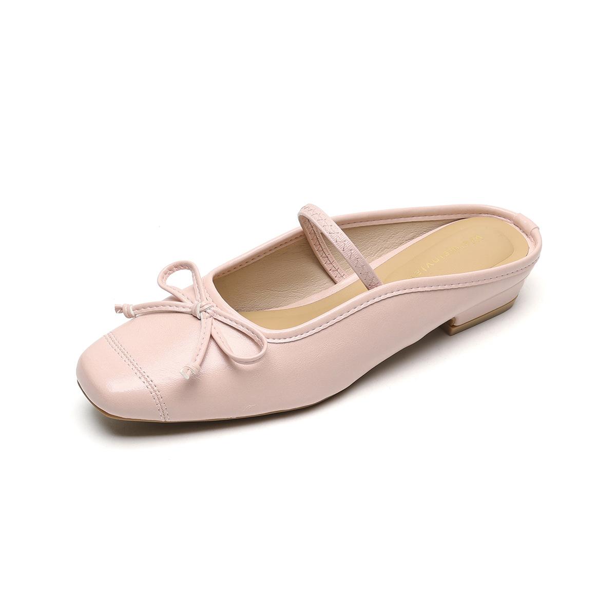 Босоножки с квадратным носком и бантом, женские летние плоские шлепанцы, полушлепанцы с открытым носком 43 розовый
Босоножки с квадратным носком и бантом, женские летние плоские шлепанцы, полушлепанцы с открытым носком 43 розовый