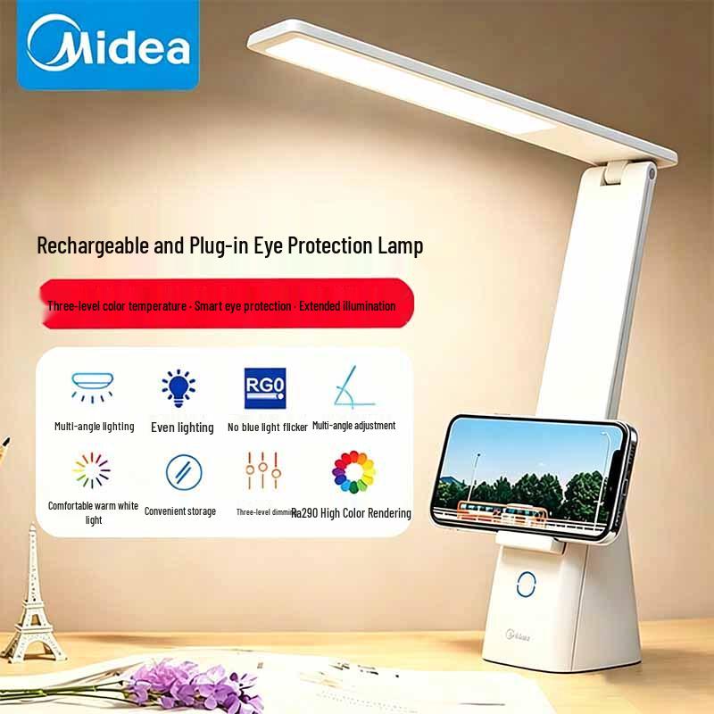 Midea Smart Eye-Protection LED Desk Lamp
Midea Smart Eye-Protection LED Desk Lamp