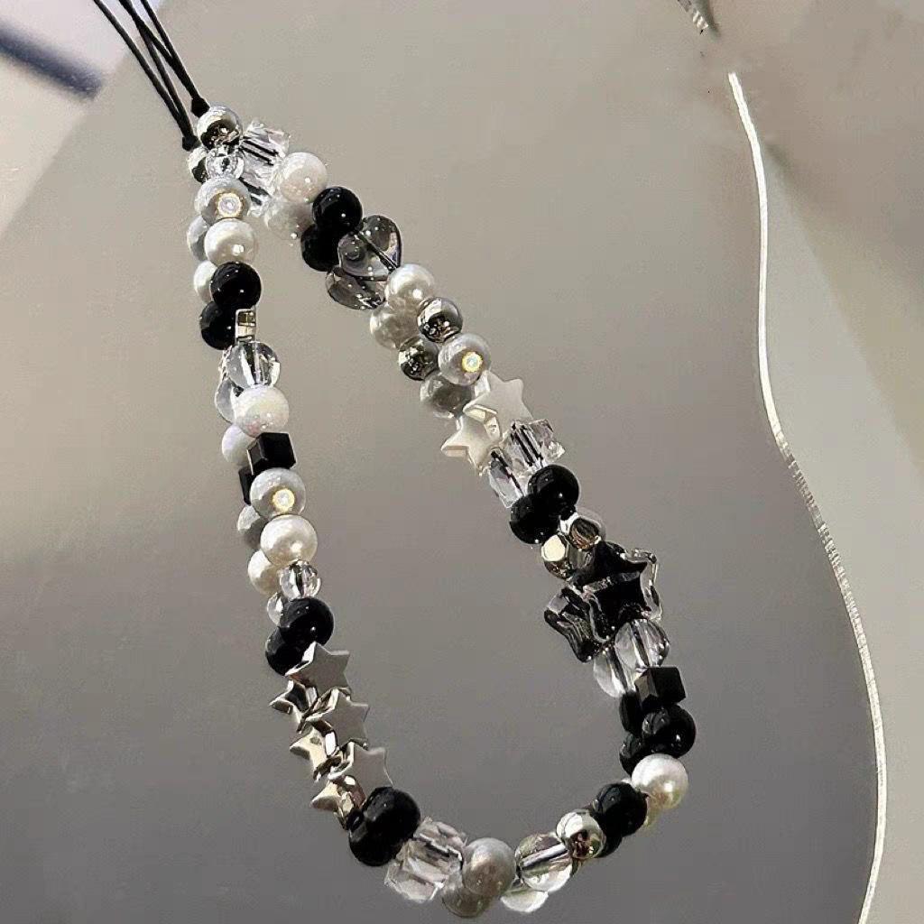 Beaded Star Pattern Phone Chain Accessory Durable Lightweight Design Suitable for Various Smartphone Models and Daily Use One Size чёрный
Beaded Star Pattern Phone Chain Accessory Durable Lightweight Design Suitable for Various Smartphone Models and Daily Use One Size чёрный