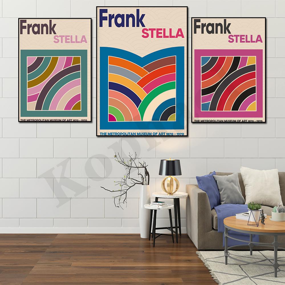 Фрэнк Стелла Плакат выставки абстрактной геометрии 
Фрэнк Стелла Плакат выставки абстрактной геометрии