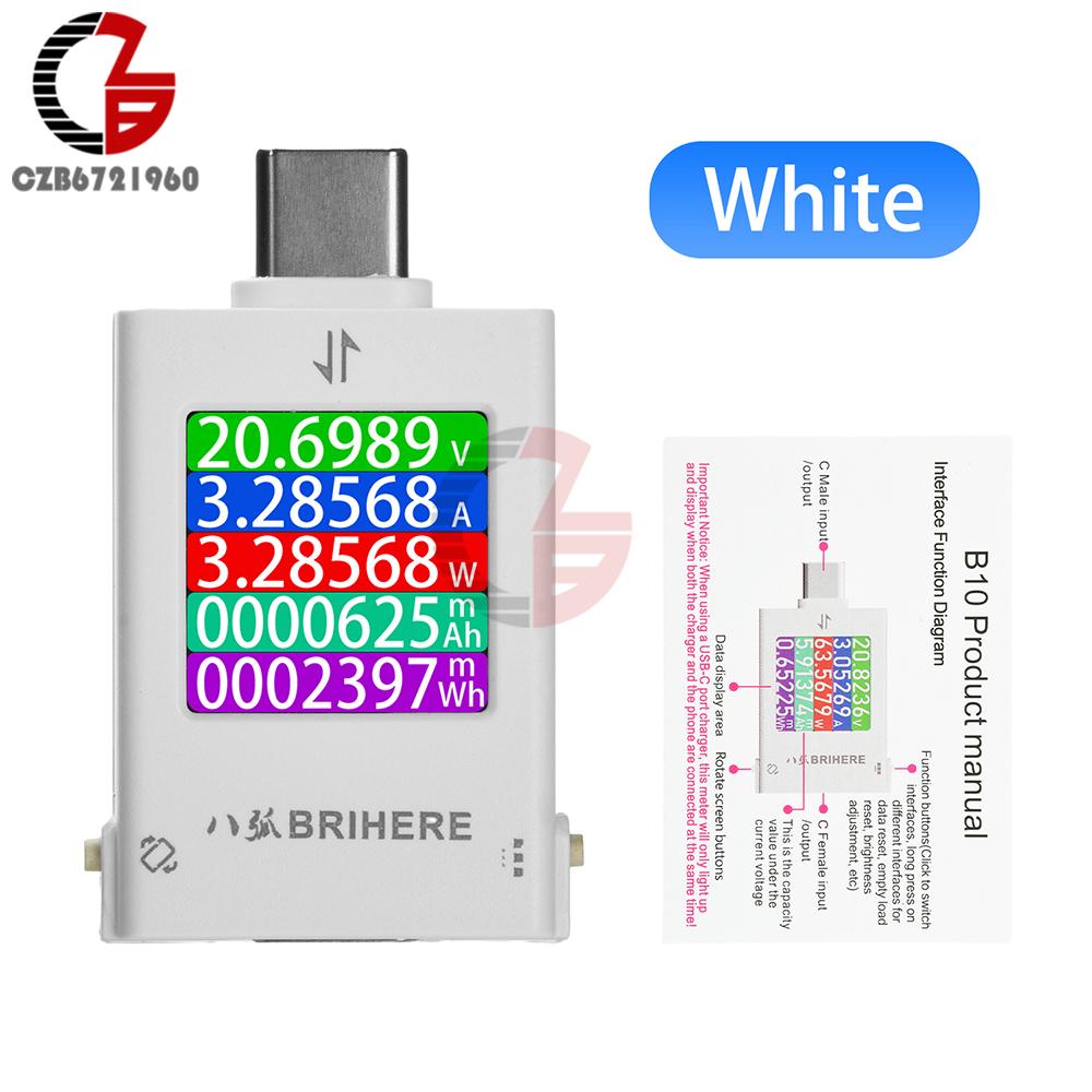 DC 4.5-50V 6A Voltmeter Ammeter Power Meter Battery Capacity Tester Bidirectional Current Charging Detector Type C Interface
DC 4.5-50V 6A Voltmeter Ammeter Power Meter Battery Capacity Tester Bidirectional Current Charging Detector Type C Interface