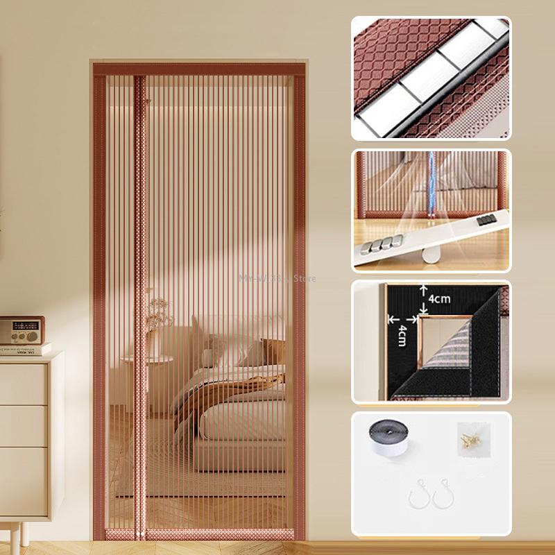 Heavy Duty Magnetic Screen Door Mesh Curtain Mosquito Net Bug Hands Free Partition Mute Striped Door Curtain Bedroom Ventilation (as the picture,70x200cm)
Heavy Duty Magnetic Screen Door Mesh Curtain Mosquito Net Bug Hands Free Partition Mute Striped Door Curtain Bedroom Ventilation (as the picture,70x200cm)