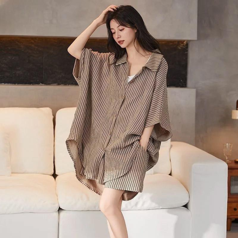 Suit for Women 2PC Set Stripes T-shirt and Pants Cotton Oversize Loose Casual Summer Suit Two Pieces Top Pants M белый
Suit for Women 2PC Set Stripes T-shirt and Pants Cotton Oversize Loose Casual Summer Suit Two Pieces Top Pants M белый