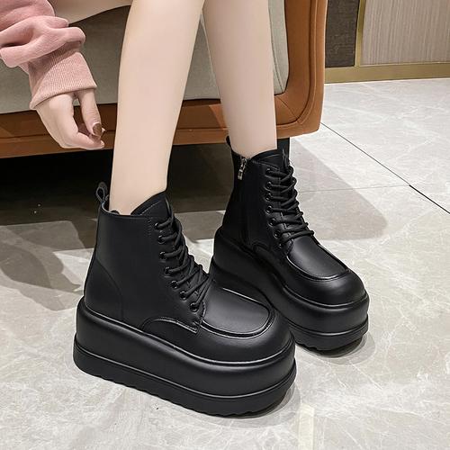 Модные женские ботинки, кожаные туфли в британском стиле для женщин, осень и зима, новые узкие ботильоны на толстой подошве и платформе со шнуровкой 39 чёрный
Модные женские ботинки, кожаные туфли в британском стиле для женщин, осень и зима, новые узкие ботильоны на толстой подошве и платформе со шнуровкой 39 чёрный