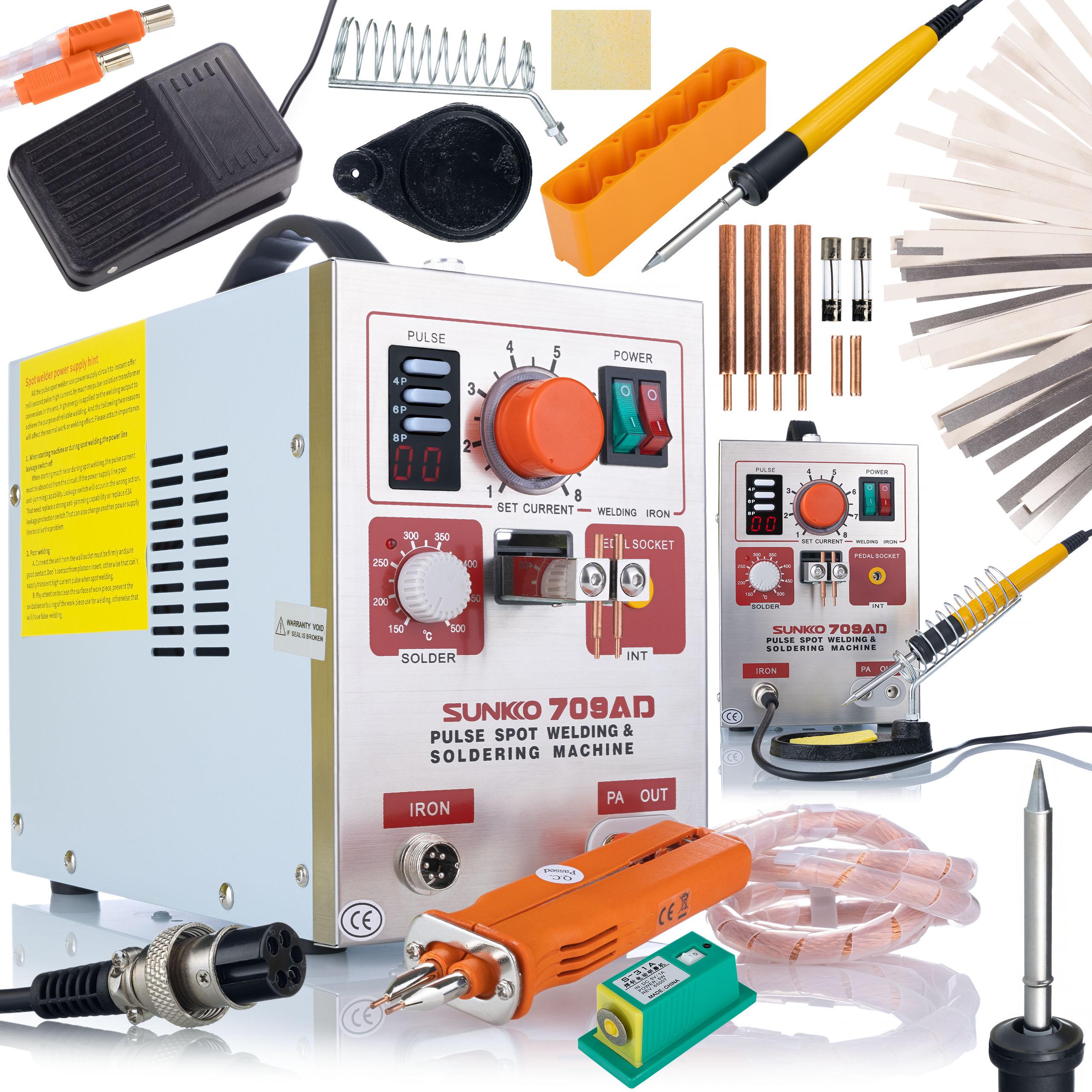 Rosfix Zgrzewarka do Ogniw Sunkko 709AD – Wydajne Zgrzewanie Baterii | Wysoka Moc 3,2 kW | System Chłodzenia z Mikrochipem
Rosfix Zgrzewarka do Ogniw Sunkko 709AD – Wydajne Zgrzewanie Baterii | Wysoka Moc 3,2 kW | System Chłodzenia z Mikrochipem