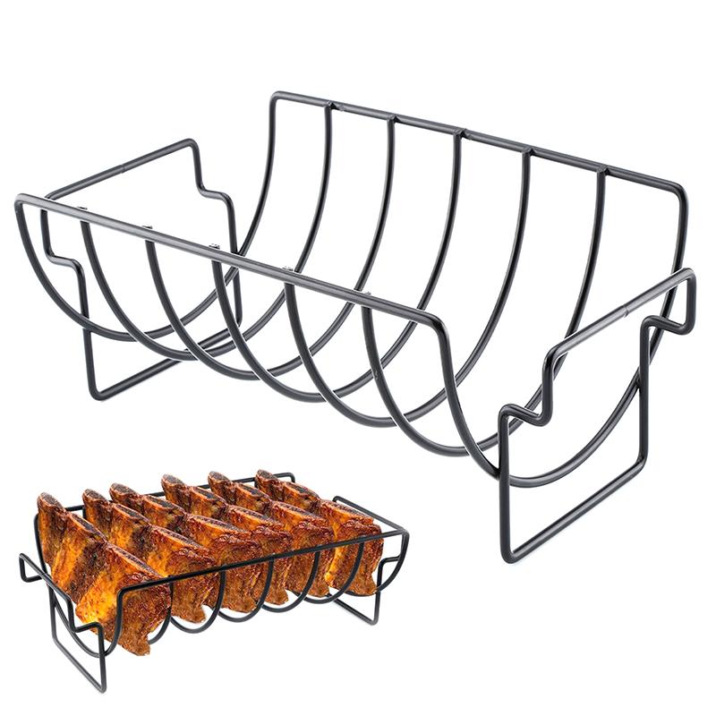 Подставка для ребрышек с антипригарным покрытием, подставка для ребрышек и жаровни из нержавеющей стали, подставка для гриля для курицы, говядины, ребрышек, корзина для гриля 1pcs
Подставка для ребрышек с антипригарным покрытием, подставка для ребрышек и жаровни из нержавеющей стали, подставка для гриля для курицы, говядины, ребрышек, корзина для гриля 1pcs