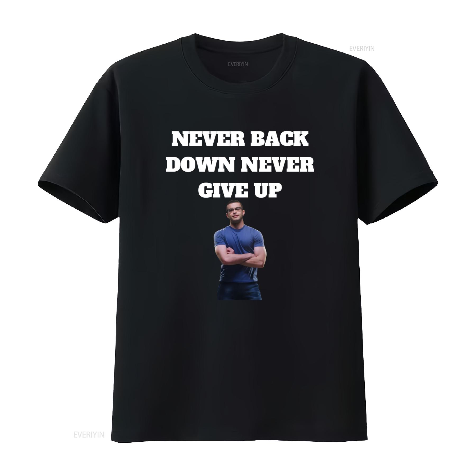 Inspirational Nick Eh 30 Never Back Down Give Up T Shirt for Men vintage Washed Versatile fashion Stretched streetwear Stylish 4XL
Inspirational Nick Eh 30 Never Back Down Give Up T Shirt for Men vintage Washed Versatile fashion Stretched streetwear Stylish 4XL
