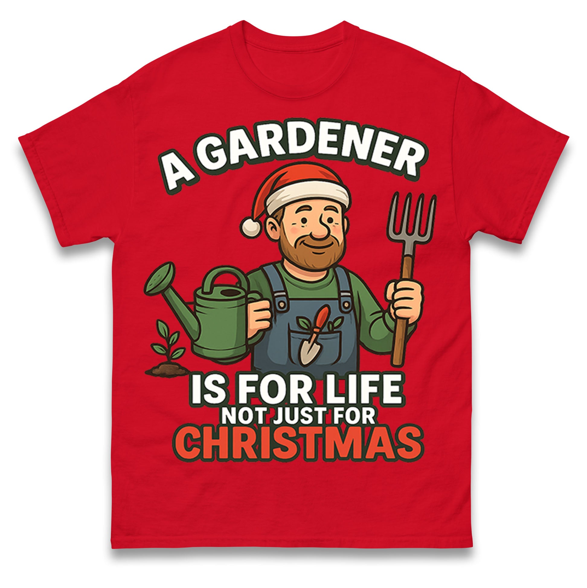 A Gardener Is For Life Not Just For Christmas T Shirt Tshirt Mens Womens Unisex Tops Tees 4XL
A Gardener Is For Life Not Just For Christmas T Shirt Tshirt Mens Womens Unisex Tops Tees 4XL