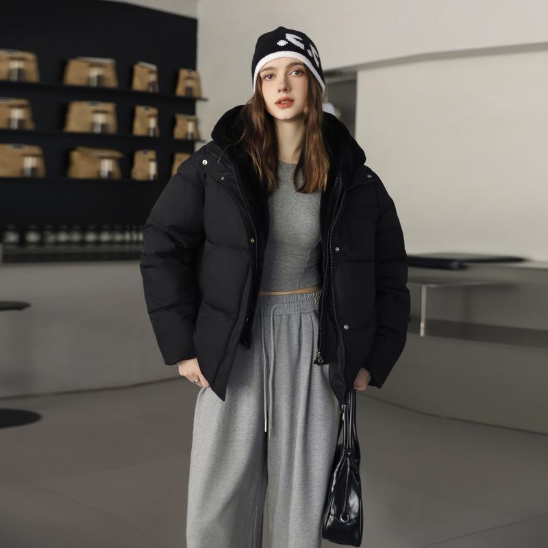 Искусственный норковый велюр, имитация двух предметов, худи со стежкой, короткая куртка-пуховик M чёрный
Искусственный норковый велюр, имитация двух предметов, худи со стежкой, короткая куртка-пуховик M чёрный