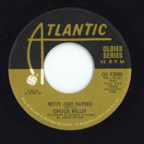 7inch Record CHUCK WILLIS - C.C. Rider / Betty And Dupree OS13008 Atlantic 1957 US Blues
7inch Record CHUCK WILLIS - C.C. Rider / Betty And Dupree OS13008 Atlantic 1957 US Blues