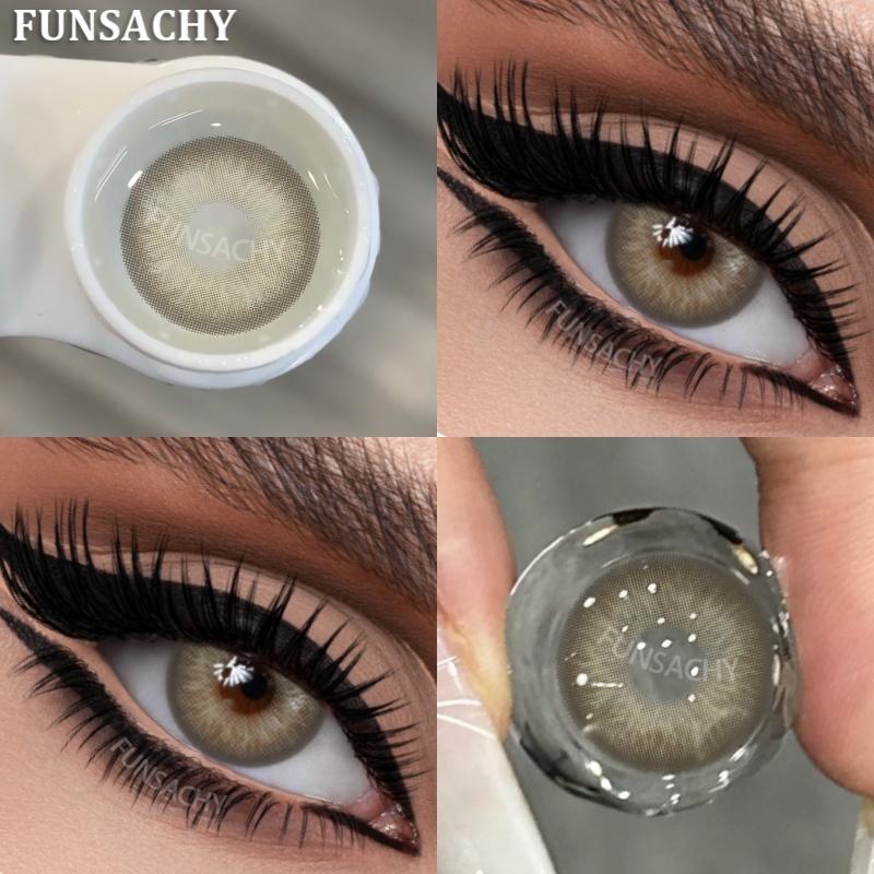 FUNSACHY 1 Pair Brown Eye Lenses Colored Contact Lenses for Eyes Natural Eye Makeup Softlens Gray Pupils Beauty Cosmetics Yearly
FUNSACHY 1 Pair Brown Eye Lenses Colored Contact Lenses for Eyes Natural Eye Makeup Softlens Gray Pupils Beauty Cosmetics Yearly