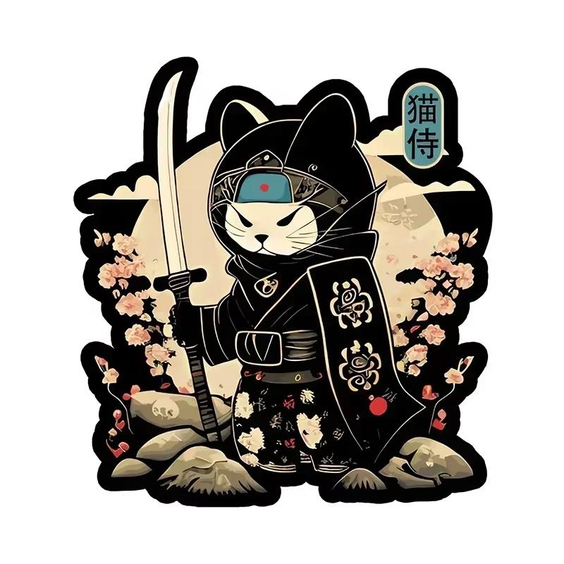 Samurai Neko Cat Japanese Style Digital Art Car Stickers Sunscreen Personality Car Accessories Windshield Decoration SH1225 R-15cm Longest Side
Samurai Neko Cat Japanese Style Digital Art Car Stickers Sunscreen Personality Car Accessories Windshield Decoration SH1225 R-15cm Longest Side