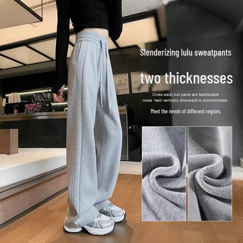 Women s 2024 Fleece-Lined Grey Sweatpants: Narrow, Banana, Wide, or Straight-Leg Styles for Autumn and Winter. XL
Women s 2024 Fleece-Lined Grey Sweatpants: Narrow, Banana, Wide, or Straight-Leg Styles for Autumn and Winter. XL