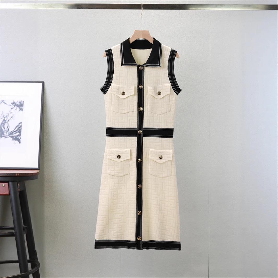 Korean Style Slimming Polo Collar Knitted Dress - Women s Summer Petite Waist-Cinching Hip-Hugging Fit. One Size
Korean Style Slimming Polo Collar Knitted Dress - Women s Summer Petite Waist-Cinching Hip-Hugging Fit. One Size