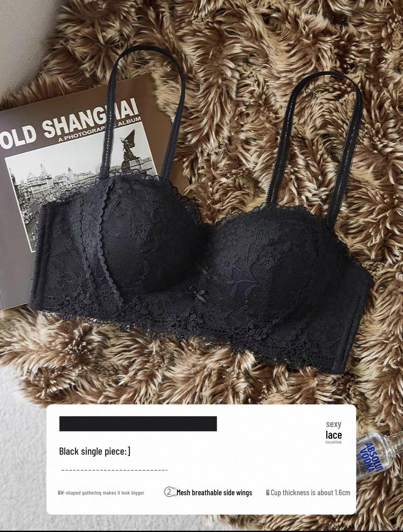2025 French Wireless Lace Bra Set for Women: Enhances Small Bust, Reduces Side Fat, Lifts & Shapes 32/70 ABC
2025 French Wireless Lace Bra Set for Women: Enhances Small Bust, Reduces Side Fat, Lifts & Shapes 32/70 ABC