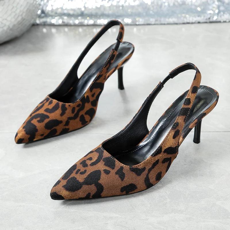 Fashion Sexy Leopard Print High Heels Mules Sandals Women Slip On Pointed Toe Stiletto Heel Sandals Woman Summer Back Strap Pumps Ladies 42 цветной печати леопарда
Fashion Sexy Leopard Print High Heels Mules Sandals Women Slip On Pointed Toe Stiletto Heel Sandals Woman Summer Back Strap Pumps Ladies 42 цветной печати леопарда