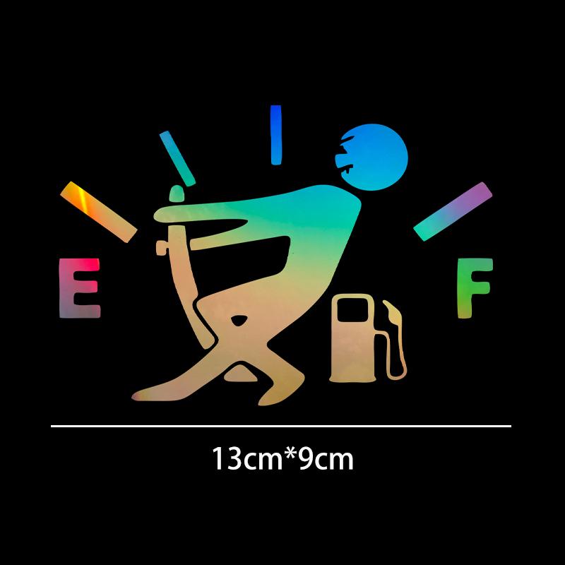 Car interior sticker 1 fun car sticker Pull the fuel tank pointer to the full Hellafllush reflective vinyl car sticker 13X9CM
Car interior sticker 1 fun car sticker Pull the fuel tank pointer to the full Hellafllush reflective vinyl car sticker 13X9CM