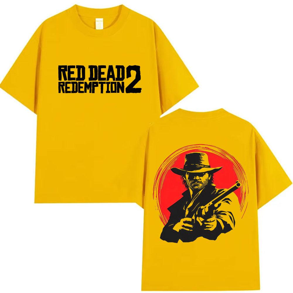 Red Dead Redemption 2 Графический Мерч Футболка Мужская Женская Мода Дышащая Футболка с Коротким Рукавом Летняя Уличная С Круглым Вырезом Хлопковые Футболки S
Red Dead Redemption 2 Графический Мерч Футболка Мужская Женская Мода Дышащая Футболка с Коротким Рукавом Летняя Уличная С Круглым Вырезом Хлопковые Футболки S