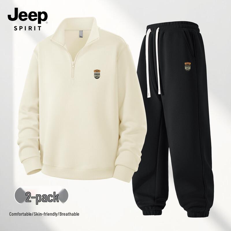 JEEP SPIRIT Men s Casual Sweatshirt & Sweatpants Set M
JEEP SPIRIT Men s Casual Sweatshirt & Sweatpants Set M