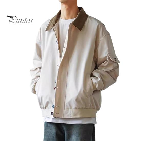 Мужская куртка с лацканами, длинный рукав, цветной дизайн, однобортная куртка на пуговицах, пальто с карманами, повседневная верхняя одежда M бежевый
Мужская куртка с лацканами, длинный рукав, цветной дизайн, однобортная куртка на пуговицах, пальто с карманами, повседневная верхняя одежда M бежевый