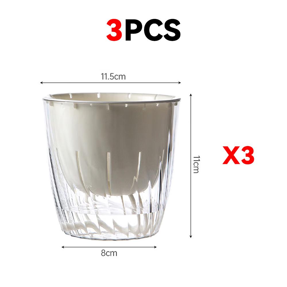 3/5pcs Sparkling Transparent Self-Watering Planter - Hydroponic Pot for Succulents Greenery Indoor Desktop Garden Balcony
3/5pcs Sparkling Transparent Self-Watering Planter - Hydroponic Pot for Succulents Greenery Indoor Desktop Garden Balcony