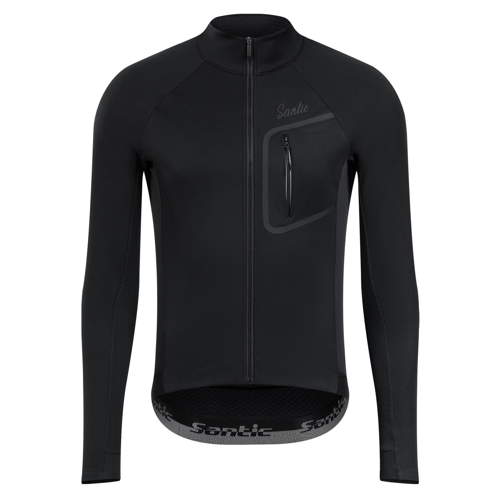 Santic Winter Long Sleeve Cycling Jacket for Degrees Celsius Size Men s Fleece-Lined 5-15 (Black, M) чёрный
Santic Winter Long Sleeve Cycling Jacket for Degrees Celsius Size Men s Fleece-Lined 5-15 (Black, M) чёрный