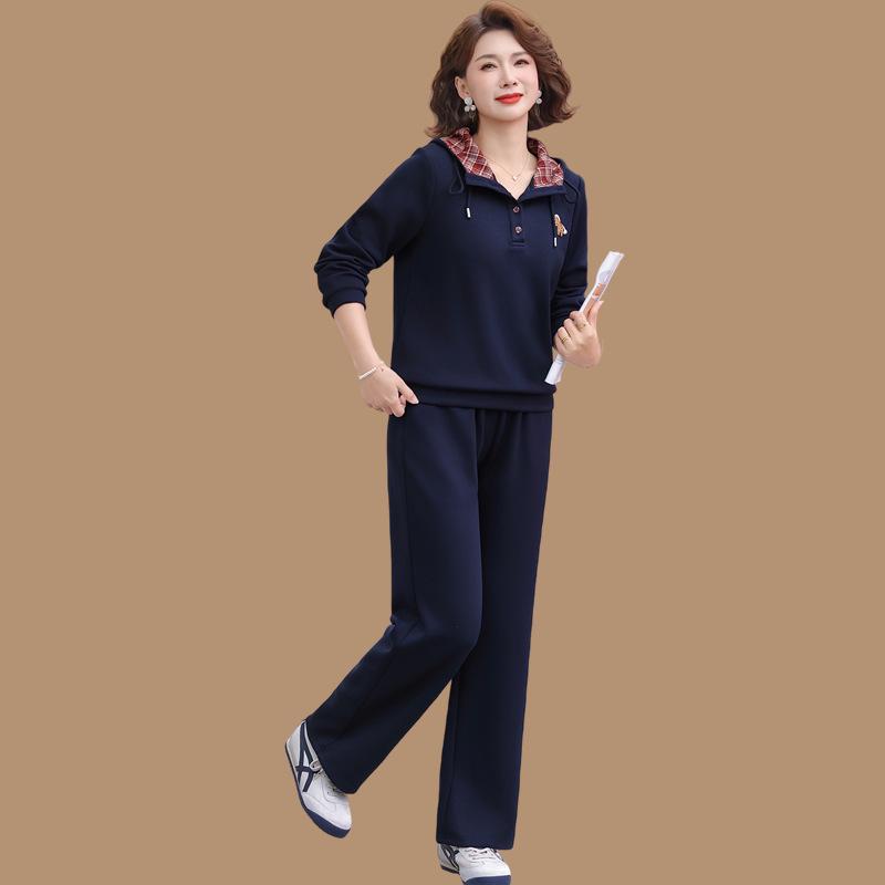 2026 New Style Women s Casual Hooded Sweatshirt and Spring-Autumn Running Suit for Middle-aged and Elderly Moms 3XL (120-135 jin)
2026 New Style Women s Casual Hooded Sweatshirt and Spring-Autumn Running Suit for Middle-aged and Elderly Moms 3XL (120-135 jin)