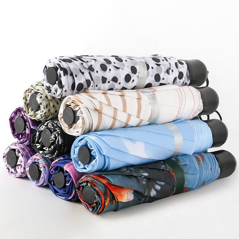 Three-Fold Plaid Portable Mini Umbrella
Three-Fold Plaid Portable Mini Umbrella