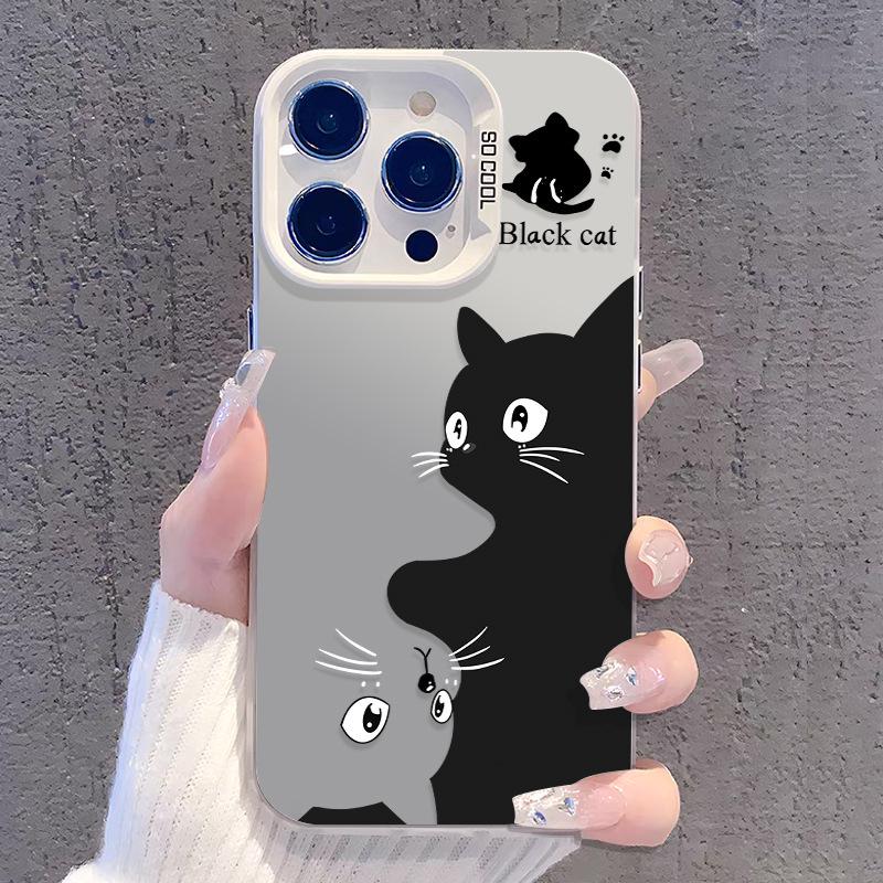 Silver Cartoon Cat iPhone Case for 11/14/15/16 Pro Max iPhone XR
Silver Cartoon Cat iPhone Case for 11/14/15/16 Pro Max iPhone XR