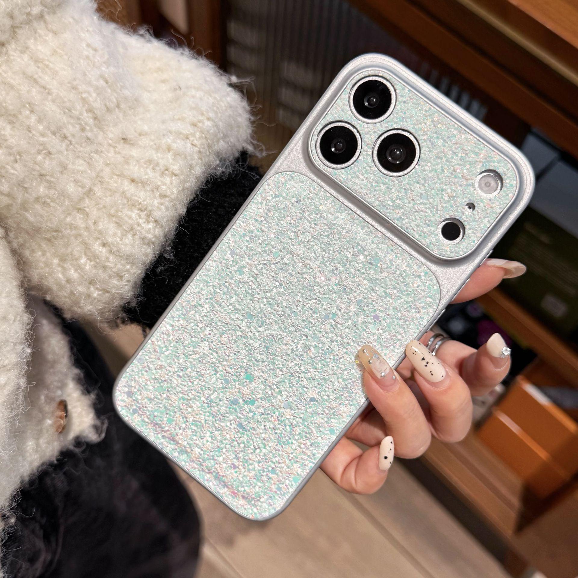 Dazzling Silver Sequin Flash Case for iPhone 16/15/14 Pro Max - Instant Change for Apple 17 Pro Max iPhone 14 Pro Max
Dazzling Silver Sequin Flash Case for iPhone 16/15/14 Pro Max - Instant Change for Apple 17 Pro Max iPhone 14 Pro Max