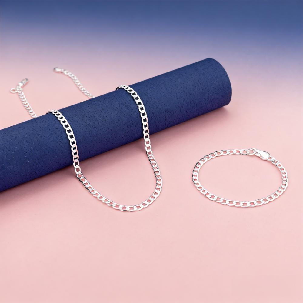 Exquisite Copper 4MM Chain Bracelets Necklaces Jewelry sets for Women jewelry Christma gifts charms wedding gifts 40cm and 20cm
Exquisite Copper 4MM Chain Bracelets Necklaces Jewelry sets for Women jewelry Christma gifts charms wedding gifts 40cm and 20cm