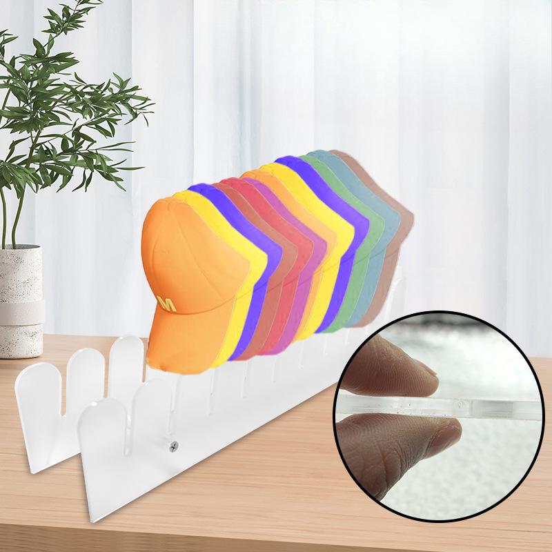 Transparent Multi-functional Storage Rack Household Baseball Cap Rack Beret Display Rack Home Organizing Rack
Transparent Multi-functional Storage Rack Household Baseball Cap Rack Beret Display Rack Home Organizing Rack