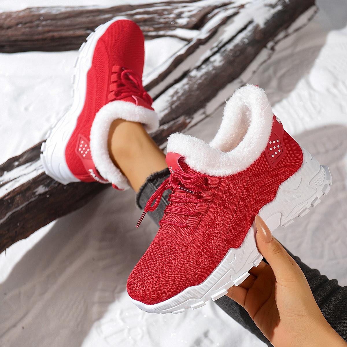 Женские зимние теплые нескользящие кроссовки/беговые ботинки с плюшевой подкладкой - Слипоны с низким верхом и амортизирующей подошвой из ПВХ - Верх из ткани, пригодной для ручной стирки 38
Женские зимние теплые нескользящие кроссовки/беговые ботинки с плюшевой подкладкой - Слипоны с низким верхом и амортизирующей подошвой из ПВХ - Верх из ткани, пригодной для ручной стирки 38