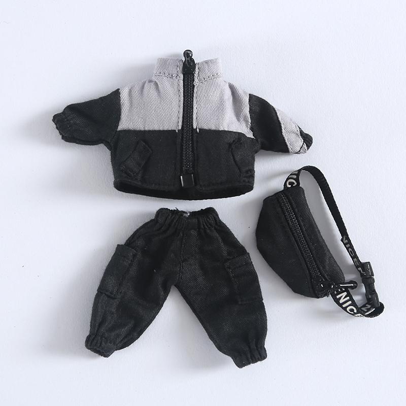 ob11 baby clothes Cool messenger bag casual jacket pants suit Molly doll clothes,GSC ,body9, 1/12bjd clothes doll Accessories чёрный
ob11 baby clothes Cool messenger bag casual jacket pants suit Molly doll clothes,GSC ,body9, 1/12bjd clothes doll Accessories чёрный