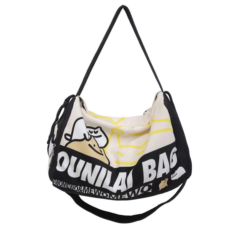 Travel bag Large capacity Cartoon student accommodation bag Fitness waiting for delivery Storage Shoulder bag Business trip boarding Baggage large bag жовтий
Travel bag Large capacity Cartoon student accommodation bag Fitness waiting for delivery Storage Shoulder bag Business trip boarding Baggage large bag жовтий