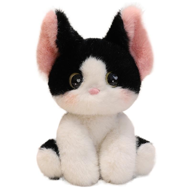 Super Cute Fluffy Plush Siamese Kitten Cat Plush Toy Devon Rex Stuffed Cartoon Animals Cuddly Gift for Kids Birthday Girl Boy
Super Cute Fluffy Plush Siamese Kitten Cat Plush Toy Devon Rex Stuffed Cartoon Animals Cuddly Gift for Kids Birthday Girl Boy
