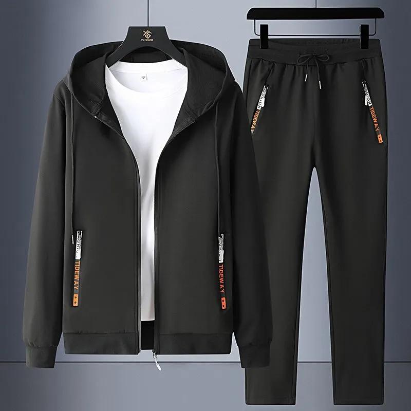 Мужской весенне-осенний спортивный костюм, однослойный кардиган с капюшоном + брюки, комплект из двух предметов, красивый кардиган для бега, спортивная одежда XS чёрный
Мужской весенне-осенний спортивный костюм, однослойный кардиган с капюшоном + брюки, комплект из двух предметов, красивый кардиган для бега, спортивная одежда XS чёрный