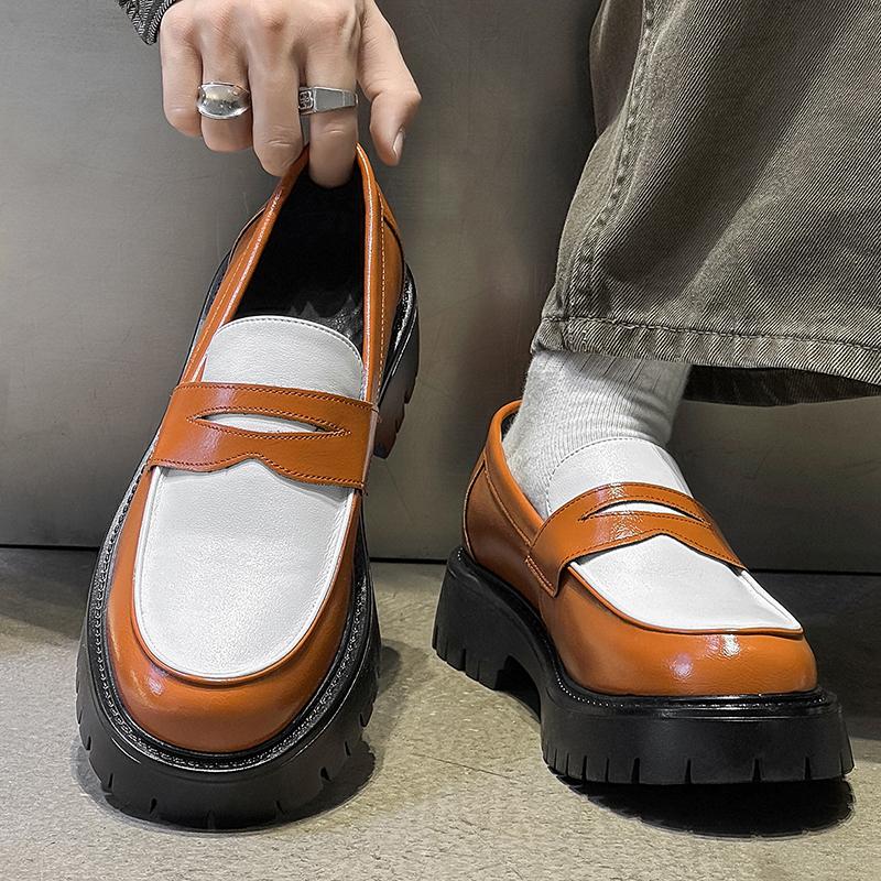 Men Fashi New Korean Versi Ctrasting Color Casual Height Increasing Anti Slip Splicing Thick Soled Youth Men Shoes 46 жовтий
Men Fashi New Korean Versi Ctrasting Color Casual Height Increasing Anti Slip Splicing Thick Soled Youth Men Shoes 46 жовтий