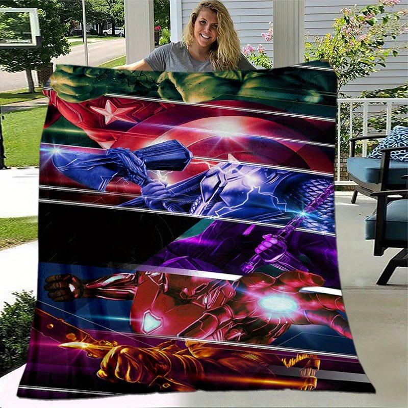 Avengers Super Heroes Throw Blanket - Soft, Lightweight & Warm for Couch, Bed, Outdoor Use - Perfect Birthday Gift 130x150cm
Avengers Super Heroes Throw Blanket - Soft, Lightweight & Warm for Couch, Bed, Outdoor Use - Perfect Birthday Gift 130x150cm