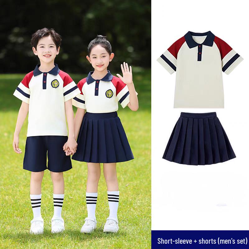 Red College Style School Uniform Set for Kindergarten, Primary, and Middle School - 4-Piece Spring and Autumn Sports Outfit 110cm
Red College Style School Uniform Set for Kindergarten, Primary, and Middle School - 4-Piece Spring and Autumn Sports Outfit 110cm